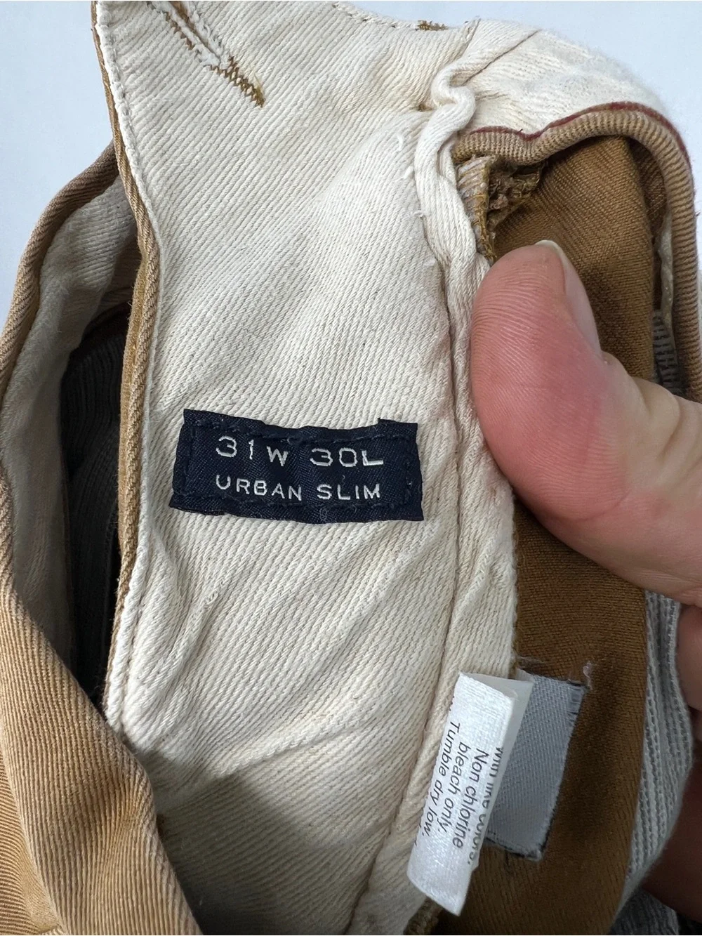 J. Crew and Banana Republic lot of Chino Pants in Brown and Blue 31x30